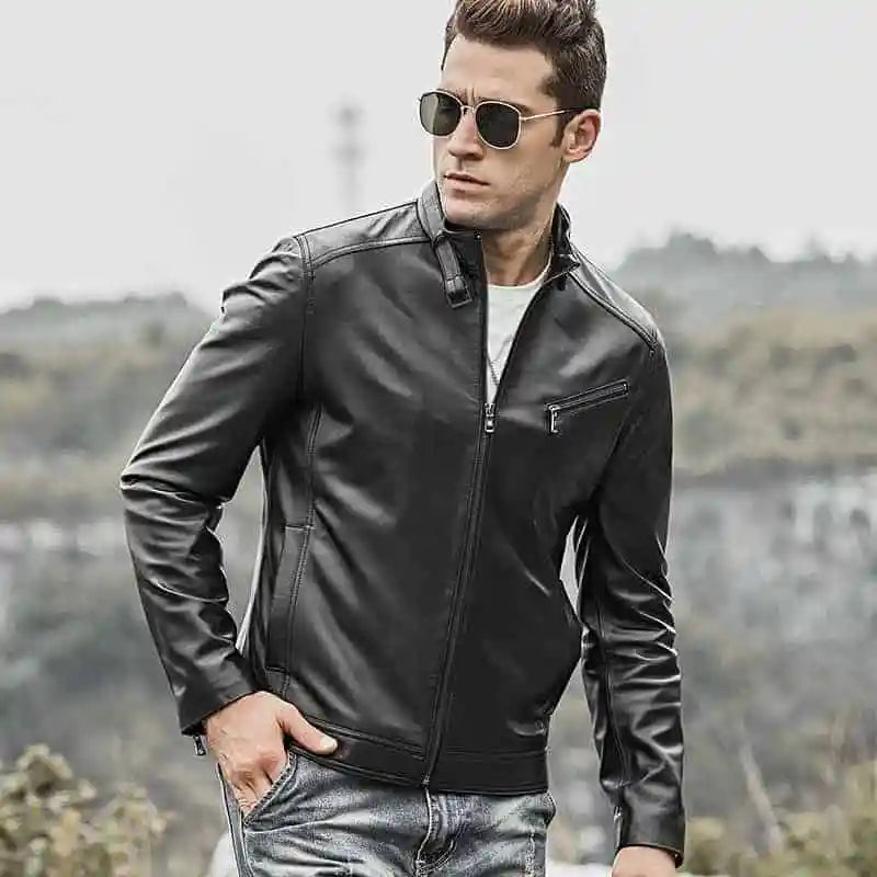 Men Leather Blazers – Adam Advani