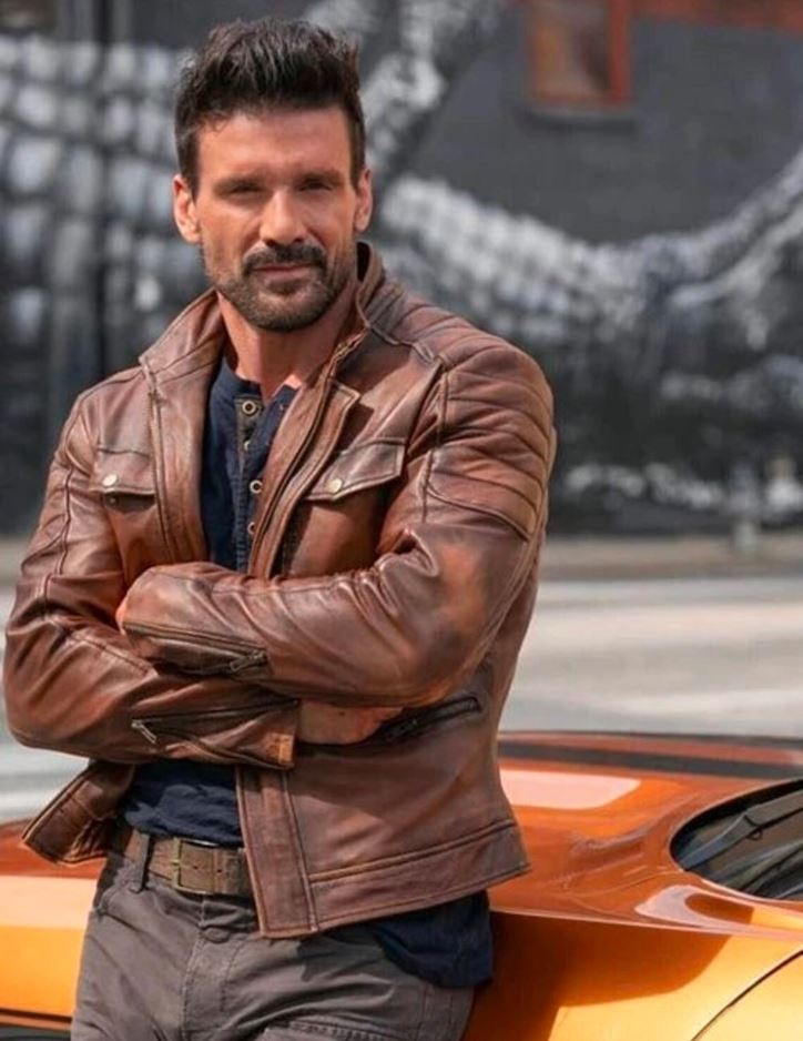 frank grillo boss level leather jacket