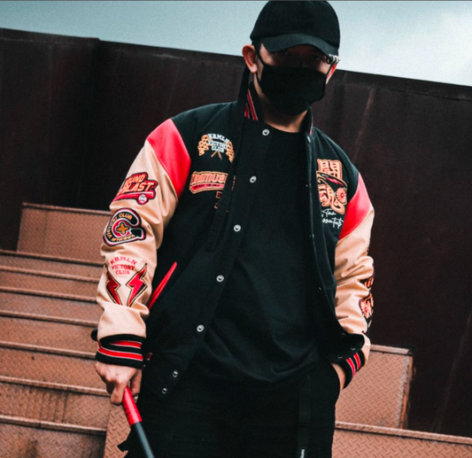 Onimusha Embroidery Varsity Jacket Series