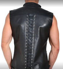 Men's Genuine Leather Vest