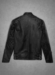 David Beckham Black Stylish Leather Jacket | Men Celebrity Jacket | Celebrity Leather Jacket