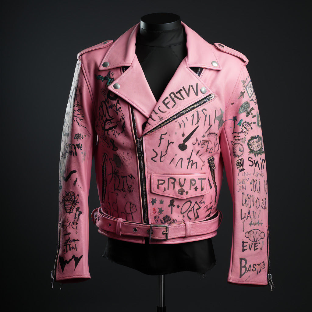 Lil Peep Crybaby leather jacket