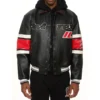 Men's Genuine Leather Jacket: Lamb Leather with Embroidered Detailing