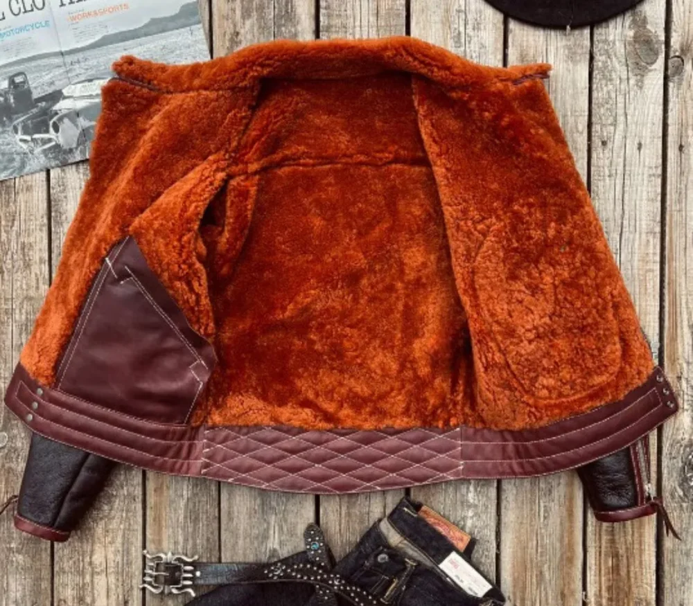 Men's Genuine Leather Jacket - Image 2