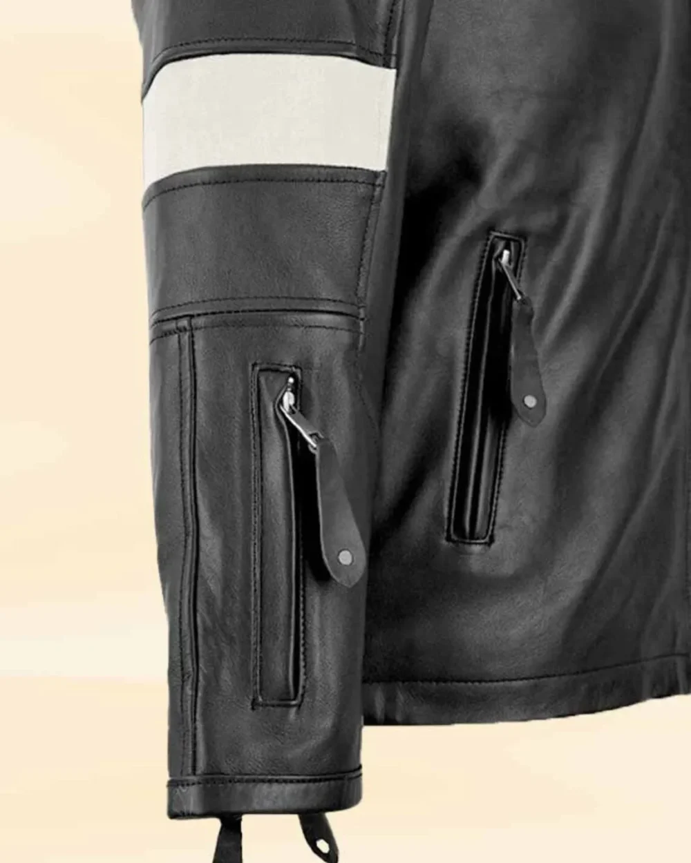 Keanu Reeves Leather Jacket | Men Celebrity Jacket | Celebrity Leather Jacket | Premium Motorcycle Leather Jacket - Image 6