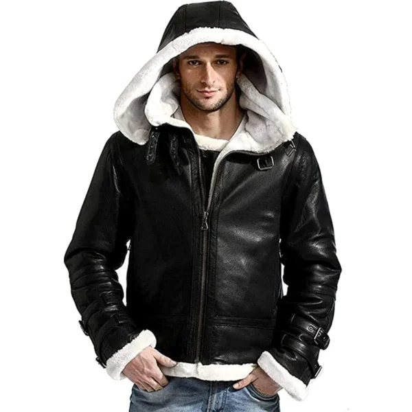 Menâ€™s Brown Genuine Sheepskin Stand Collar Tan Strips Zip-Up Retro Casual Slim Fit High Street Smooth CafÃ© Racer Leather Jacket