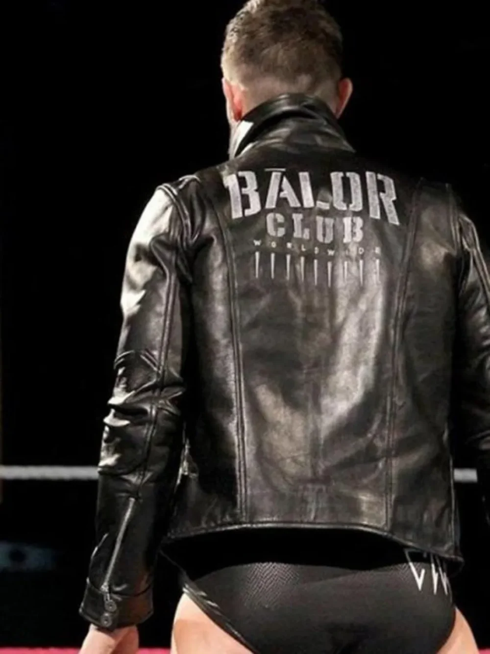 WWE Finn Balor Black Stylish Leather Jacket - Image 4