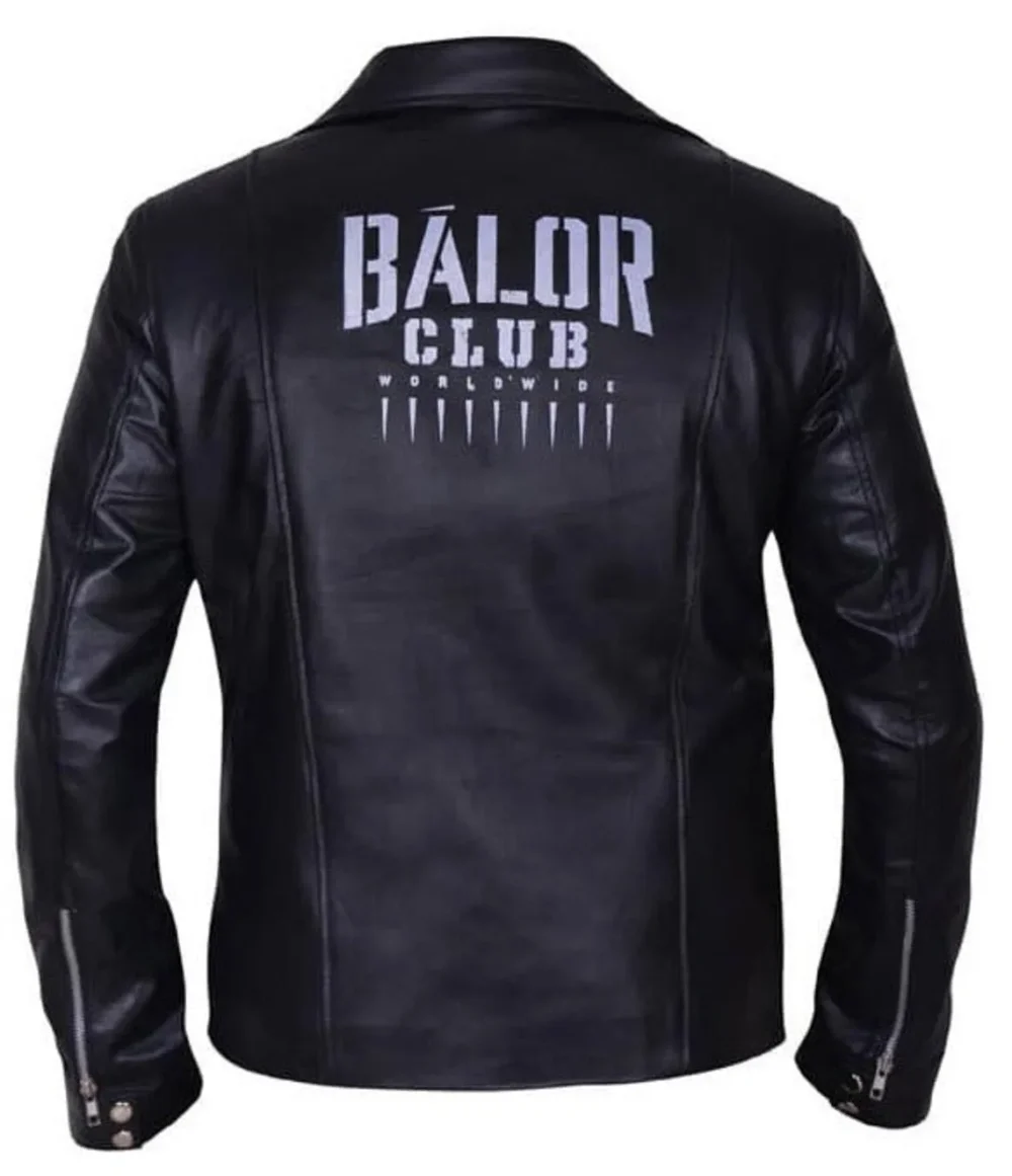 WWE Finn Balor Black Stylish Leather Jacket - Image 7