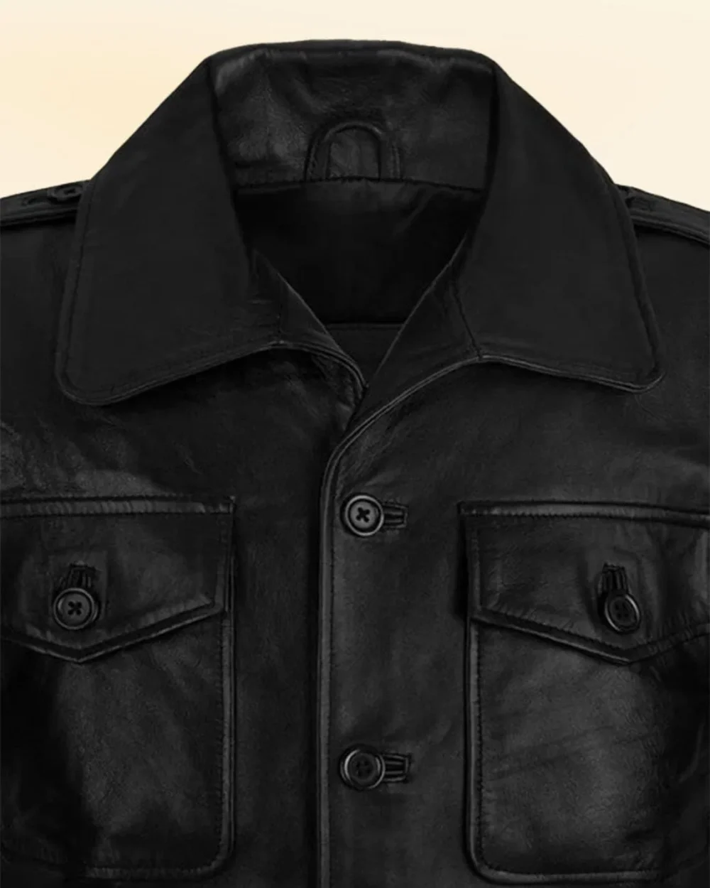 Brad Pitt Leather Jacket Friends TV Series Season 8 | Men Celebrity Jacket | Celebrity Leather Jacket - Image 4