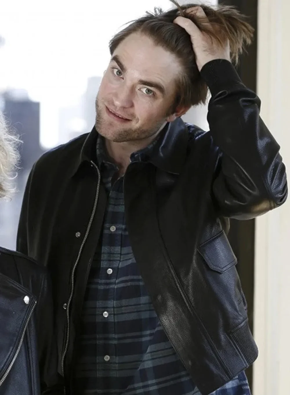 Robert Pattinson Leather Jacket | Men Celebrity Jacket | Genuine Leather Jacket - Image 3