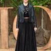 Jennifer Lawrence Black Leather Jacket by TJS
