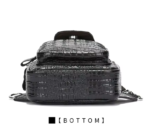 Men’s Genuine Leather Sling Chest Bag - Image 3