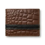 Premium Textured Brown Leather Wallet