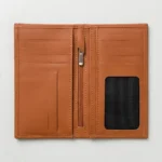 Minimal Leather Wallet – Classic Brown - Image 2