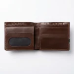 Premium Textured Brown Leather Wallet - Image 2