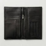 Minimal Leather Wallet – Classic Black - Image 2