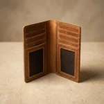 Classic Leather Wallet with Cash & Card Slots - Image 3