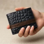 Premium Textured Black Leather Wallet - Image 4