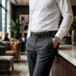 Urban Edge Leather Belt - Image 4