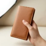 Minimal Leather Wallet – Classic Brown - Image 4