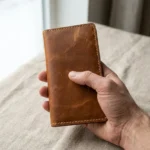 Classic Leather Wallet with Cash & Card Slots - Image 4