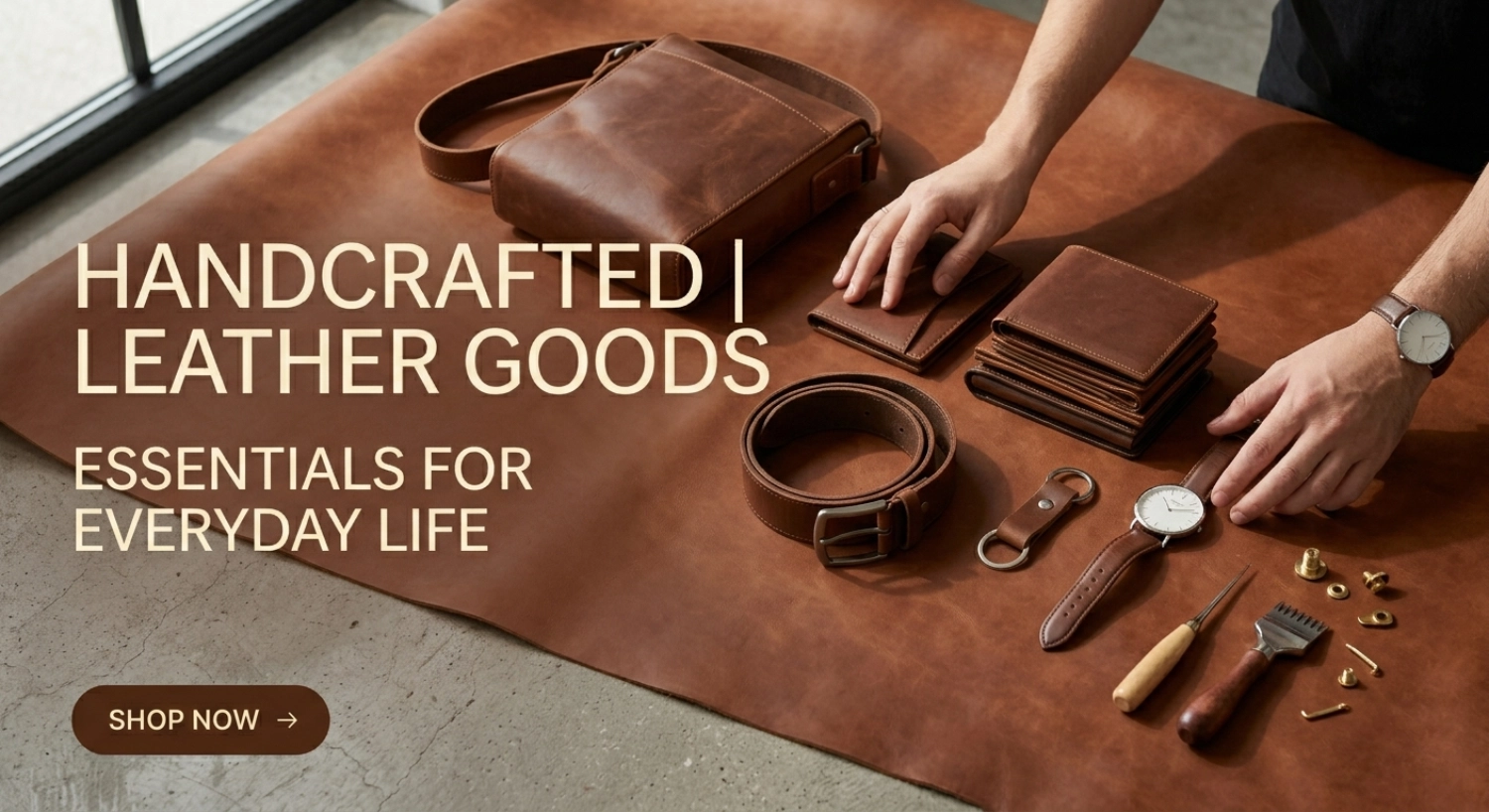 Leather Banner 3