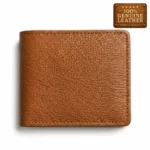 Classic Tan Bifold Leather Wallet