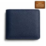 Classic Navy Blue Bifold Wallet