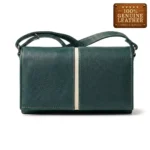 Emerald Luxe Leather Purse