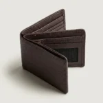Classic Brown Bifold Leather Wallet - Image 3