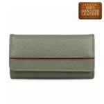 Women's Genuine Leather Long Wallet – Sage Green