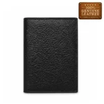 Executive Black Fold Leather Wallet