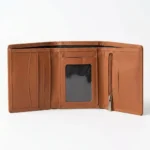 Executive Tan Pocket Wallet - Image 2