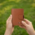 Executive Tan Pocket Wallet - Image 4