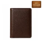 Premium Brown Leather Trifold Wallet