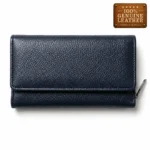 Women’s Navy Blue Leather Long Wallet