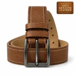 Premium Genuine Leather Belt for Men – Classic Brown Belt
