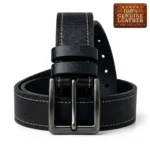 Premium Genuine Leather Belt for Men – Classic Black Belt