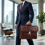 Heritage Pro Briefcase –Premium Genuine Leather - Image 10