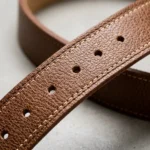Premium Genuine Leather Belt for Men – Classic Brown Belt - Image 2