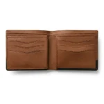 Two-Tone Genuine Leather Bifold Wallet – Brown & Black - Image 4