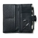 BellaHide Black Premium Leather Clutch – Genuine Leather Hair-On Design - Image 3