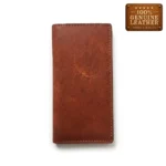 Royal Craft Long Leather Wallet – Cognac Brown