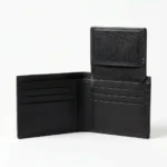 CowHide Leather Wallet - Black - Image 3