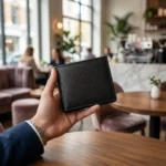 Men’s Classic Black Leather Wallet - Image 5