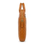 Maison Valcour Executive Leather Briefcase – Cognac - Image 6