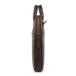 Maison Valcour Executive Leather Briefcase – Dark Brown - Image 6